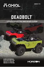 Preview for 1 page of Horizon Hobby Axial Deadbolt Instruction Manual