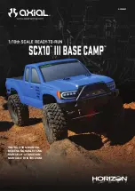 Preview for 1 page of Horizon Hobby Axial SCX-10 III JEEP JLU WRANGLER Instruction Manual