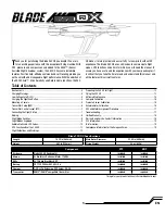 Preview for 3 page of Horizon Hobby Blade 350 QX BNF Instruction Manual