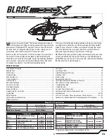 Preview for 3 page of Horizon Hobby Blade 550 X Pro Series Instruction Manual