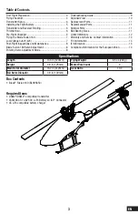 Preview for 3 page of Horizon Hobby Blade Fusion 180 Instruction Manual