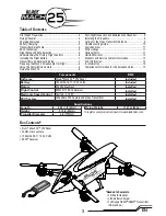 Preview for 3 page of Horizon Hobby Blade Mach 25 Instruction Manual