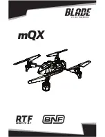 Horizon Hobby Blade mQX Manual preview