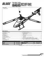 Preview for 3 page of Horizon Hobby Blade Trio 360 CFX Instruction Manual