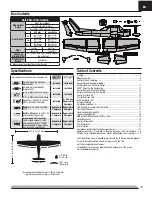 Preview for 3 page of Horizon Hobby Carbon-Z Cessna 150 Instruction Manual