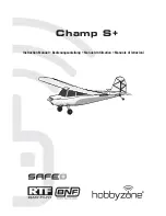 Preview for 1 page of Horizon Hobby champ s+ Instruction Manual