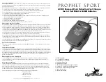 Preview for 1 page of Horizon Hobby dynamite PROPHET SPORT Instruction Manual