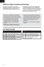 Preview for 12 page of Horizon Hobby E-flite BNF UMX HYPER TAXI Instruction Manual