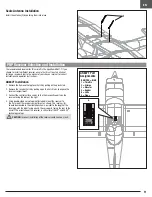 Предварительный просмотр 11 страницы Horizon Hobby E-FLITE Carbon-Z Cessna 150T 2.1m Instruction Manual