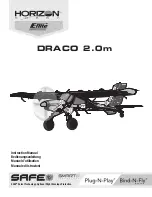 Preview for 1 page of Horizon Hobby E-flite DRACO 2.0m Instruction Manual