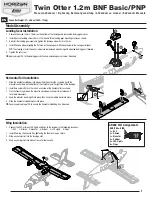 Horizon Hobby E-flite EFL30050 Manual Addendum preview