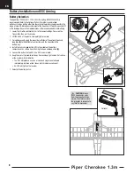 Preview for 8 page of Horizon Hobby E-flite EFL54500 Instruction Manual