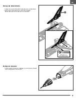 Предварительный просмотр 27 страницы Horizon Hobby E-flite EFL87950 Instruction Manual