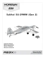 Preview for 1 page of Horizon Hobby E-Flite EFL8850 Instruction Manual