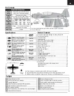 Preview for 3 page of Horizon Hobby E-Flite EFL8850 Instruction Manual