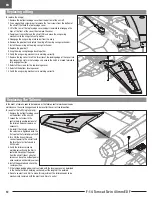 Предварительный просмотр 12 страницы Horizon Hobby E-FLITE F-14 Tomcat Twin 40mm EDF Instruction Manual