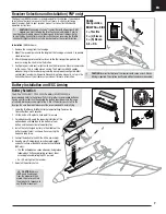 Предварительный просмотр 7 страницы Horizon Hobby E-flite F-27 Evolution Instruction Manual