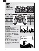 Предварительный просмотр 6 страницы Horizon Hobby E-Flite FPV Vapor Instruction Manual