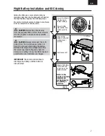 Preview for 7 page of Horizon Hobby E-Flite FPV Vapor Instruction Manual