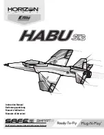 Horizon Hobby E-Flite HABU STS Instruction Manual preview