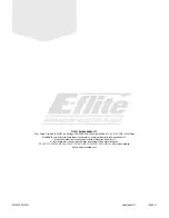 Preview for 17 page of Horizon Hobby E-FLITE HABUss Instruction Manual