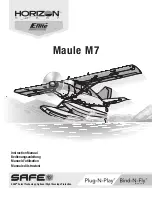 Preview for 1 page of Horizon Hobby E-flite Maule M7 Instruction Manual