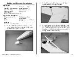 Preview for 27 page of Horizon Hobby E-flite PLATINUM DHC-2 Beaver ARF Assembly Manual