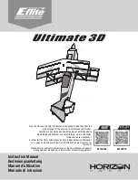 Preview for 1 page of Horizon Hobby E-FLITE Ultimate 3D BNF Basic Instruction Manual