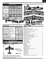 Preview for 3 page of Horizon Hobby E-FLITE Ultimate 3D BNF Basic Instruction Manual