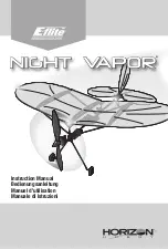 Horizon Hobby E-flite UMX NIGHT VAPOR BNF Instruction Manual preview