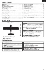 Preview for 3 page of Horizon Hobby E-flite UMX Turbo Timber Instruction Manual