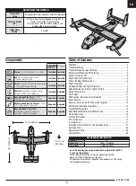 Preview for 3 page of Horizon Hobby E-Flite V-22 Osprey VTOL Instruction Manual