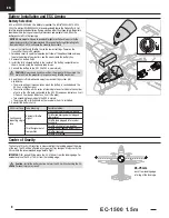 Preview for 8 page of Horizon Hobby EC-1500 Instruction Manual