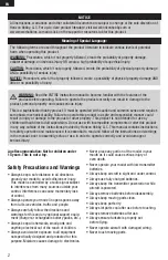 Preview for 2 page of Horizon Hobby EFLU6550 Instruction Manual