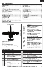 Preview for 3 page of Horizon Hobby EFLU6550 Instruction Manual