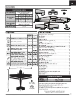 Preview for 3 page of Horizon Hobby EXTRA 300 1.3M Instruction Manual