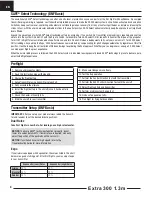 Preview for 4 page of Horizon Hobby EXTRA 300 1.3M Instruction Manual