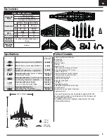 Предварительный просмотр 3 страницы Horizon Hobby F-18 Blue Angel Instruction Manual