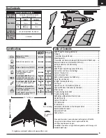 Предварительный просмотр 3 страницы Horizon Hobby F-27D Evolution Instruction Manual