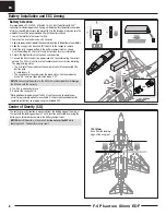 Preview for 8 page of Horizon Hobby F-4 Phantom 80mm EDF Instruction Manual