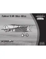 Horizon Hobby Fokker D.VII Instruction Manual preview