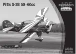 Horizon Hobby HANGAR 9 Pitts S-2B 50-60cc Instruction Manual preview