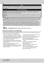 Preview for 2 page of Horizon Hobby Hobbyzone Mini AeroScout Instruction Manual