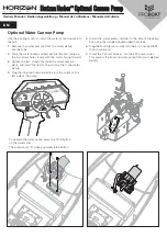 Horizon Hobby Horizon Harbor Optional Cannon Pump Owner'S Manual preview