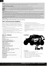 Preview for 2 page of Horizon Hobby LOS03030 Instruction Manual