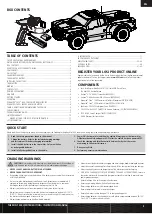 Preview for 3 page of Horizon Hobby LOSI FORD RAPTOR BAJA REY Instruction Manual