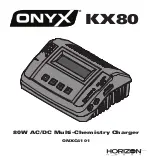 Preview for 1 page of Horizon Hobby Onyx KX80 Manual