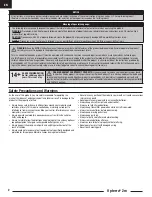 Preview for 2 page of Horizon Hobby Opterra 2m Instruction Manual