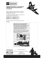 Horizon Hobby ParkZone F-27Q Stryker 180 BNF User Manual preview