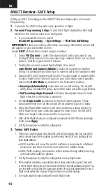 Preview for 10 page of Horizon Hobby Pawnee Brave Night Flyer AS3X Manual